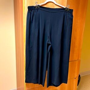 Gibson & Latimer Wide Leg - ankle length - front pocket pull on pant . Size 16